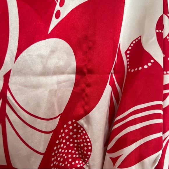 Vintage Y2K Charlotte Russe Silk Babydoll Top – 90s, 2000s, Kimono, Japanese - Picture 8 of 12